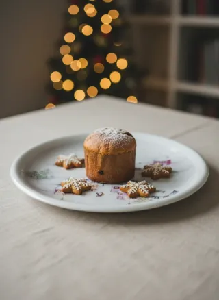 Piatto Natale Porcellana Prestigiosa
