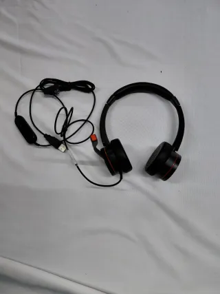 Auriculares con microfone e saco