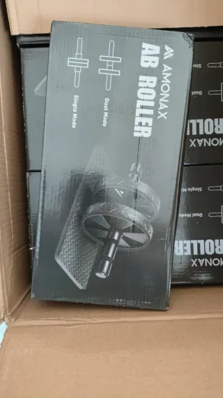 Rueda Abdominal AMONAX Doble con Esterilla