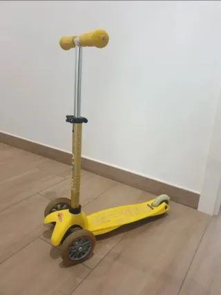 Patinete Micro Mini Amarillo