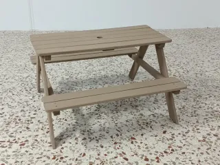 Banco picnic infantil madera