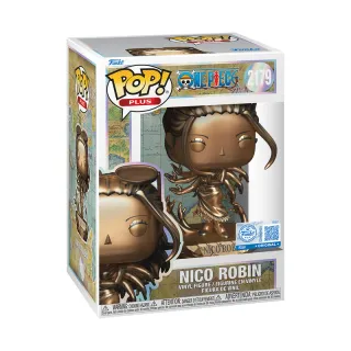 Funko pop! plus Nico Robin + Franky bronze statue