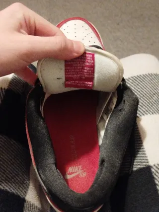 Nike Dunk SB Chicago Rojo Blanco Talla 42