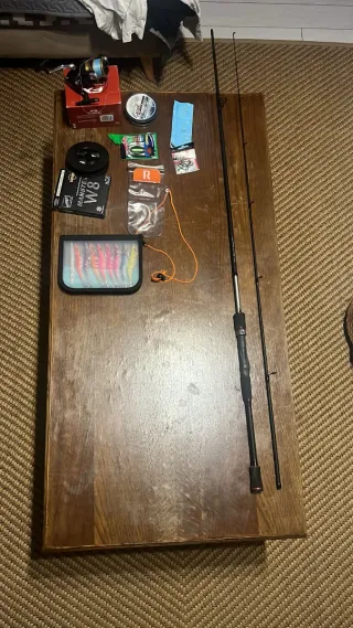 Equipo Pesca Quantum + Shimano FX C300