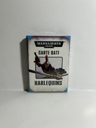 Warhammer 40,000 Harlequins Carte Dati
