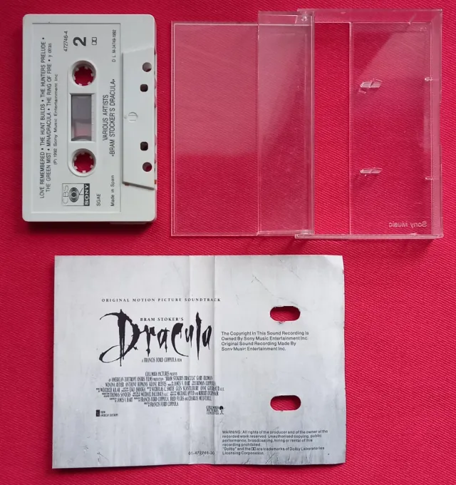 Dracula BSO Cassette Francis Ford Coppola