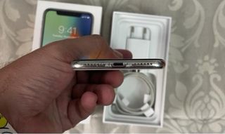 iPhone X 256GB Argento - Batteria 100%