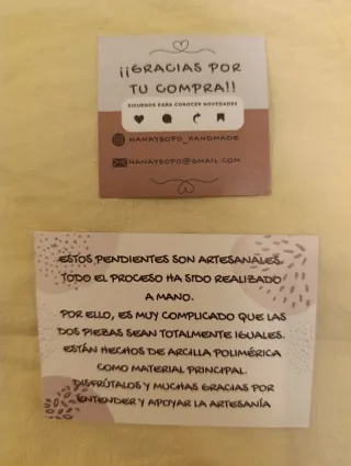 Pendientes artesanales flor roja y aro plata