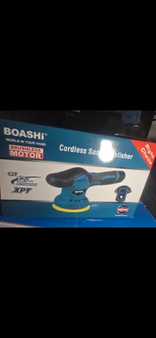 BOASHI Lucidatrice/Levigatrice Batteria