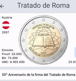 Monedas 2€ varios paises