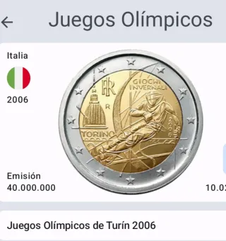 Monedas 2€ varios paises