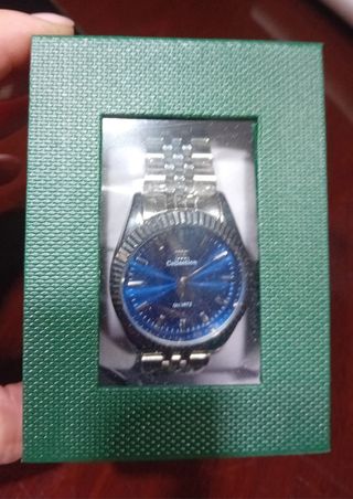 Orologio da polso Collection blu acciaio