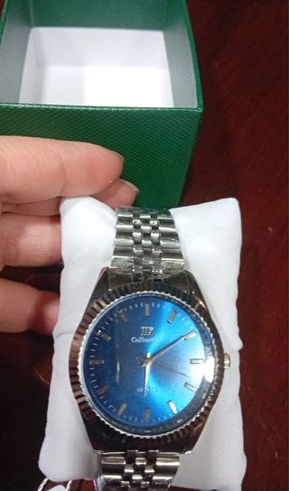 Orologio da polso Collection blu acciaio