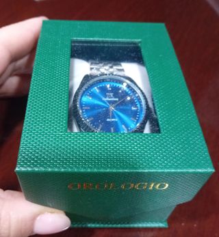 Orologio da polso Collection blu acciaio