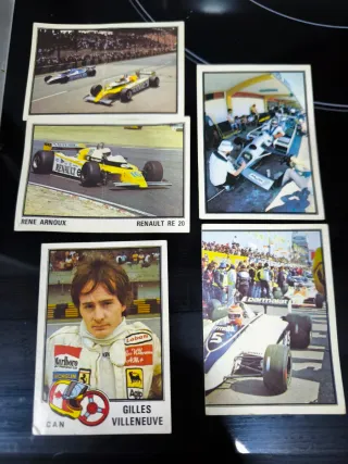 Panini F1 1980 Grande Prix Cartas