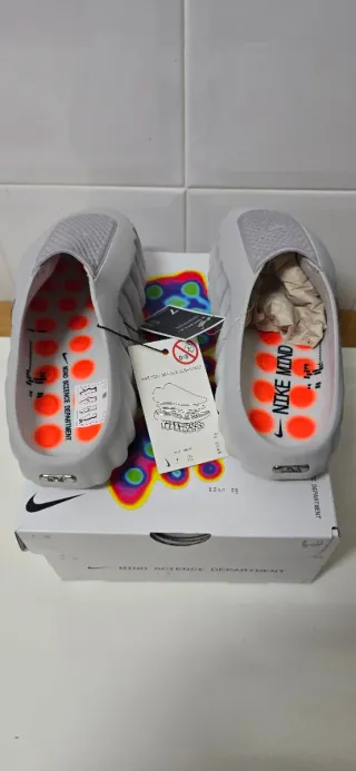 Nike Mind 001 Chanclas Gris Claro
