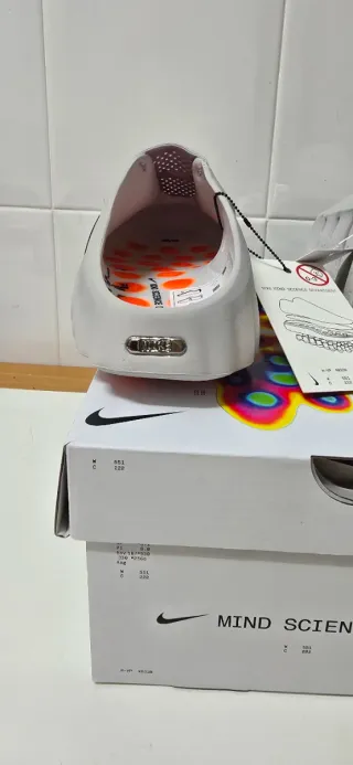 Nike Mind 001 Chanclas Gris Claro