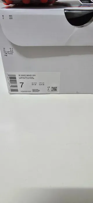 Nike Mind 001 Chanclas Gris Claro