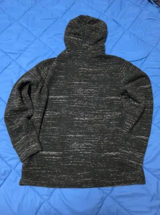 Sudadera Hollister Negra/Gris