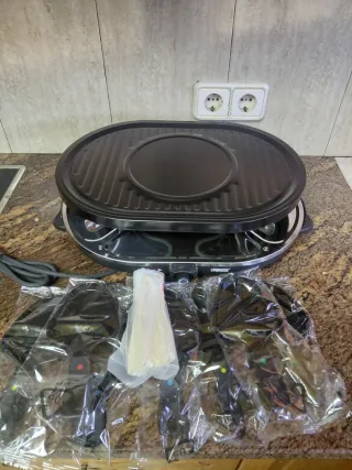 Princess Raclette 8 Oval Grill Party