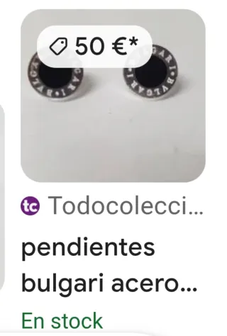Anillo y pendientes Bvlgari