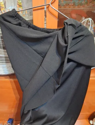 Falda negra Ortega talla única nueva