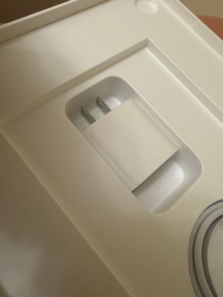 Cargador iPad Americano USB-C Blanco