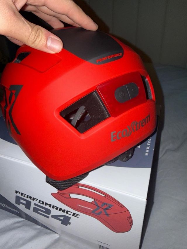 Casco A24 Performance Rojo