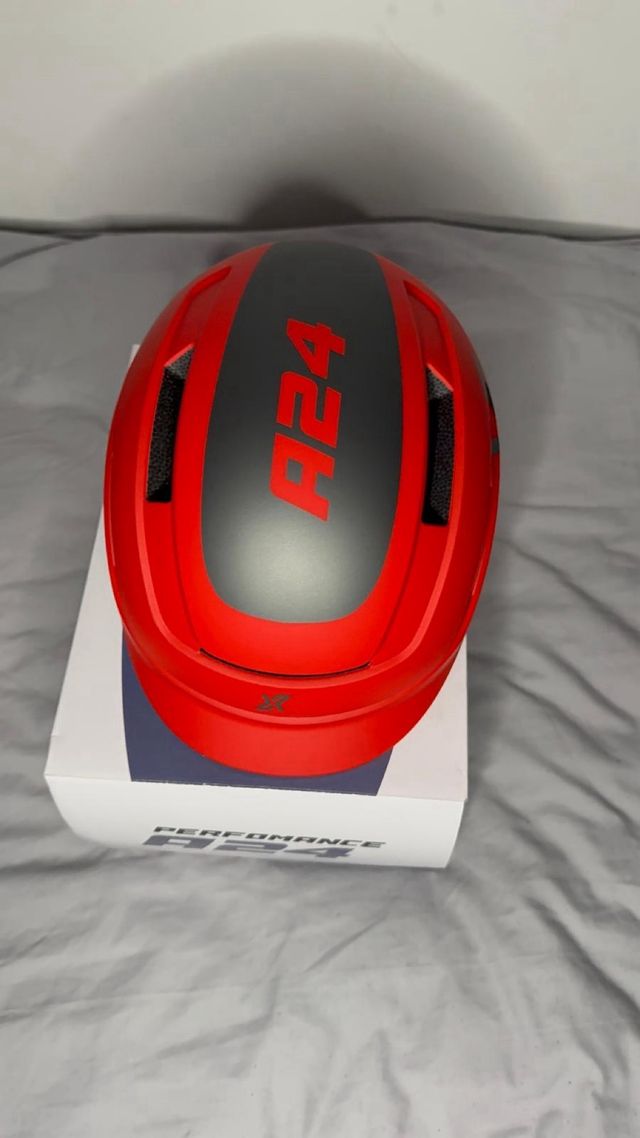 Casco A24 Performance Rojo