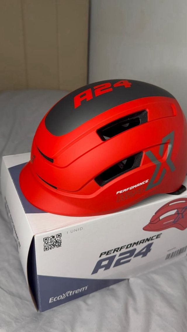 Casco A24 Performance Rojo