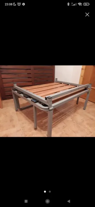 Somier plegable