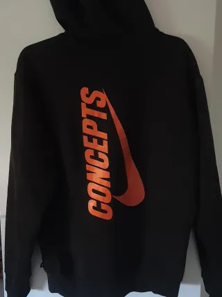 Sudadera Nike SB Concepts Negra Naranja