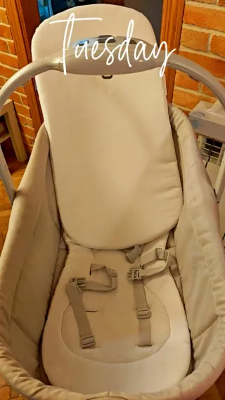 Cuna Chicco Baby Hug 4 en 1.