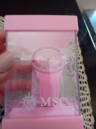 Orologio MSC Rosa e Argento