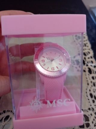 Orologio MSC Rosa e Argento