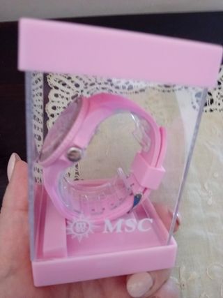 Orologio MSC Rosa e Argento