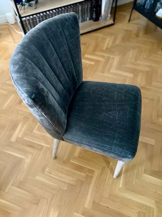 Sedie da pranzo grigie