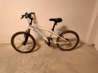 Bicicleta Btwin Blanca