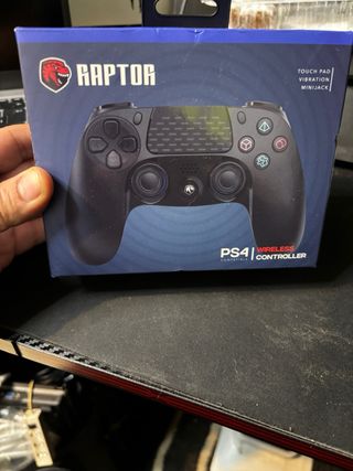 Mando Raptor PS4 y PC Wi-Fi Negro