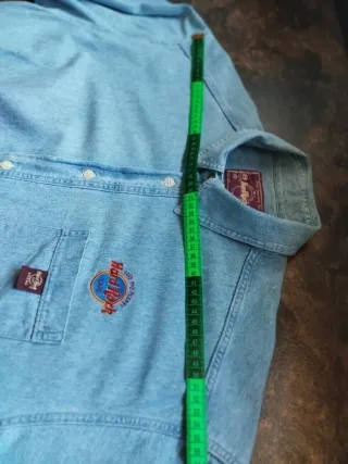 Camisa Vaquera Hard Rock Cafe Talla L