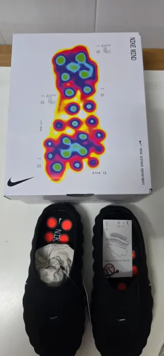 Zapatillas Nike Mind 001 Slides Negro