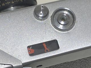 Cámara fotográfica vintage Rollei 35 S con funda