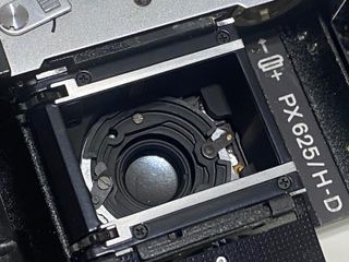 Cámara fotográfica vintage Rollei 35 S con funda