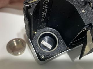 Cámara fotográfica vintage Rollei 35 S con funda