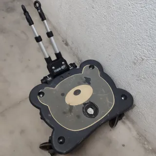 Patinete para coche con asiento y volante