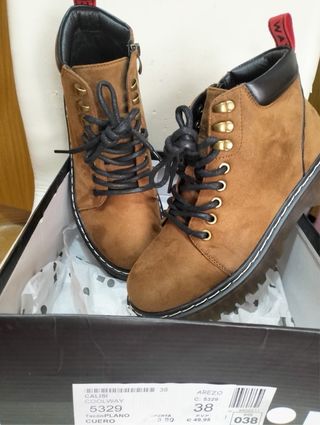 Botas Coolway Marrones Talla 38