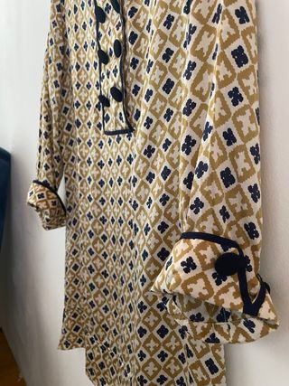 Blusa Massimo Dutti Estampada Talla 42