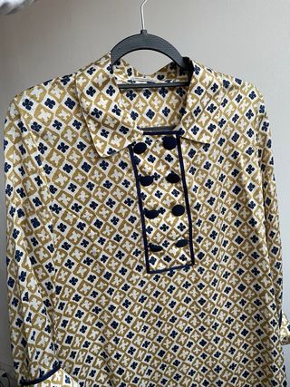 Blusa Massimo Dutti Estampada Talla 42