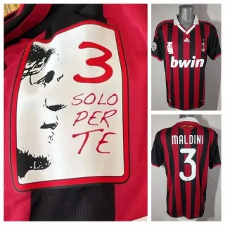 Maglia Calcio Milan Maldini N.3