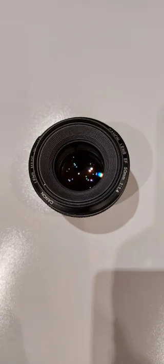 Objetivo Canon EF 50mm f/1.4